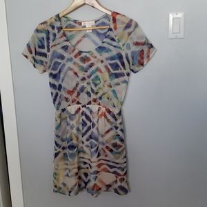 Band of Gypsies women's boho print sheer dress